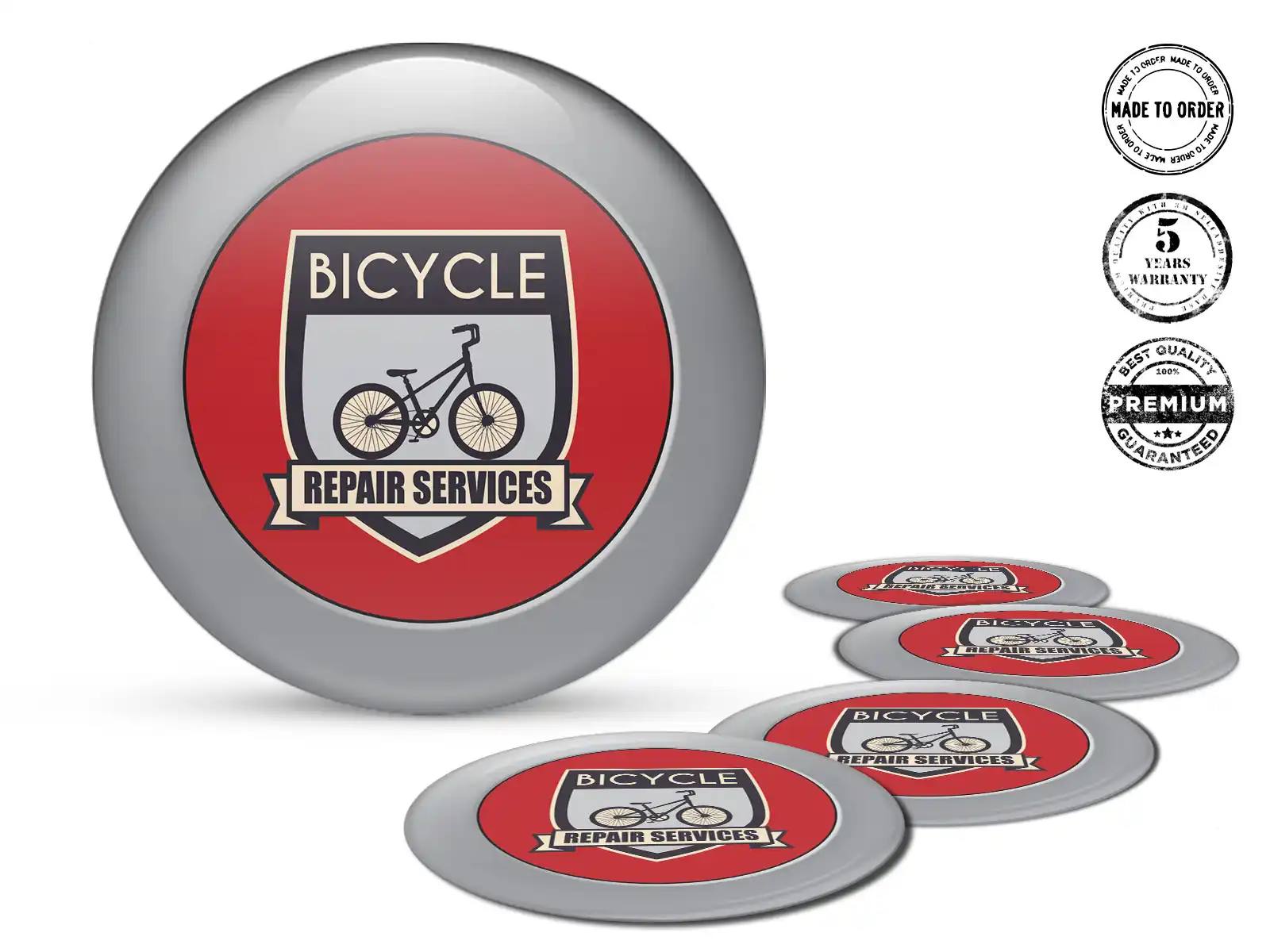Sticker Dome Limitiert Überlegene Racing Labels